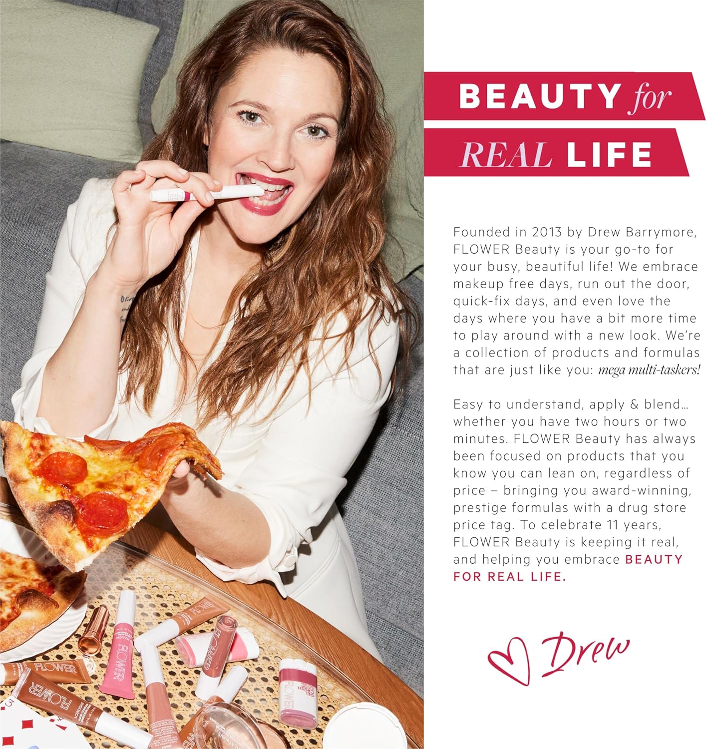 花瓣豐唇唇膜 - LM8 Supernova by Flower Beauty 女士 - 0.05 盎司唇膜