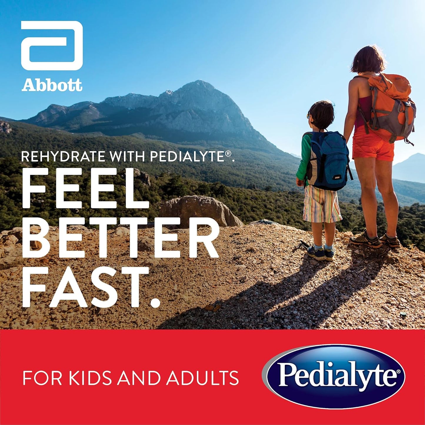 Pedialyte AdvancedCare, Electrolyte Oral Rehydration Solution, Cherry Punch, 1-L Bottle