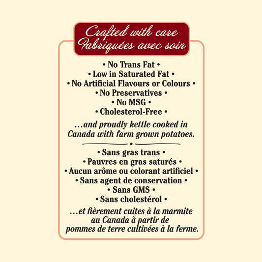 Miss Vickie's Original Recipe Kettle Cooked Potato Chips, 325 g.