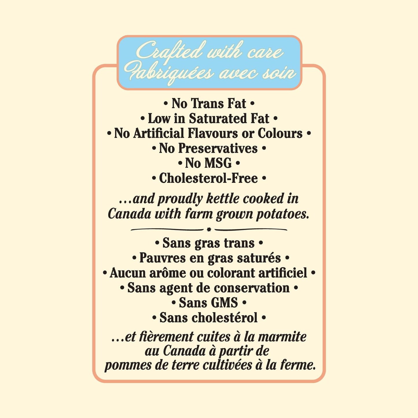 Miss Vickie's Unsalted Kettle Cooked Potato Chips, 200 g.