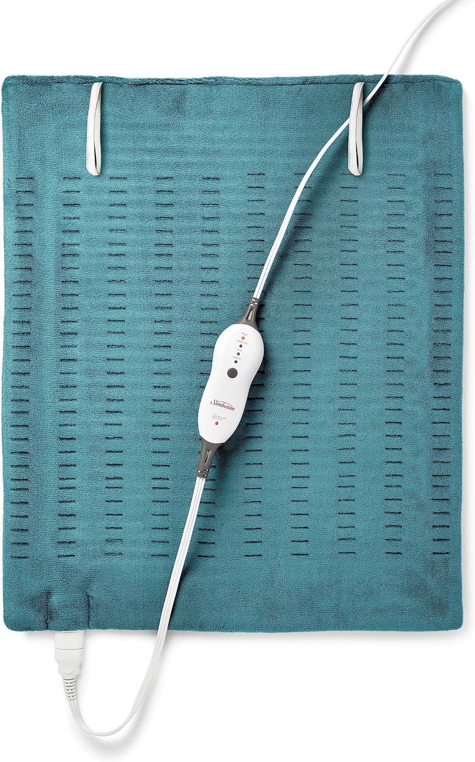 Sunbeam Premium XXL 尺寸加热垫(带紧凑型储物空间)电加热垫和 Premium King 尺寸加热垫(带紧凑型储物空间)