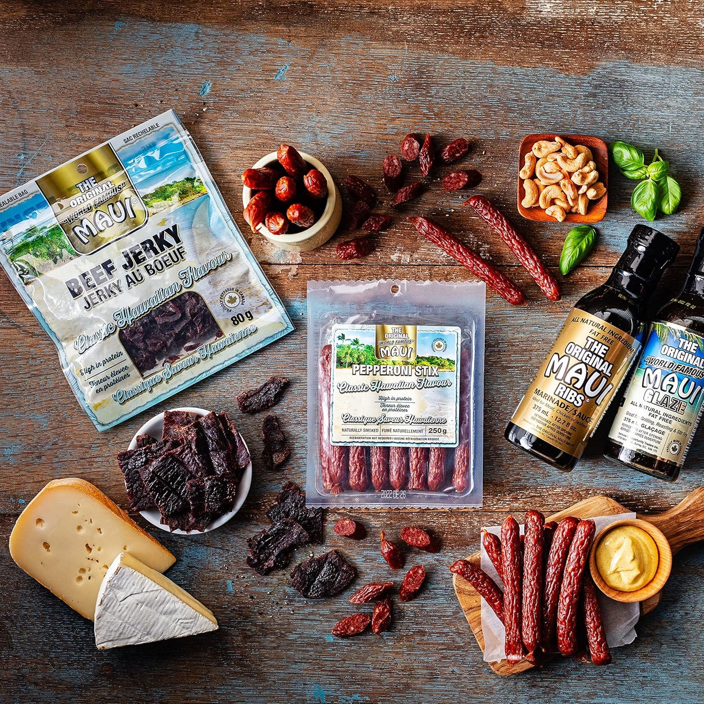 原味毛伊岛肋排意大利辣香肠条