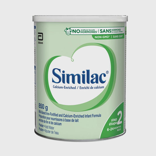 Similac Step 2 钙强化非转基因婴儿配方奶粉,婴儿配方奶粉,6-24 个月,850 克,850 克