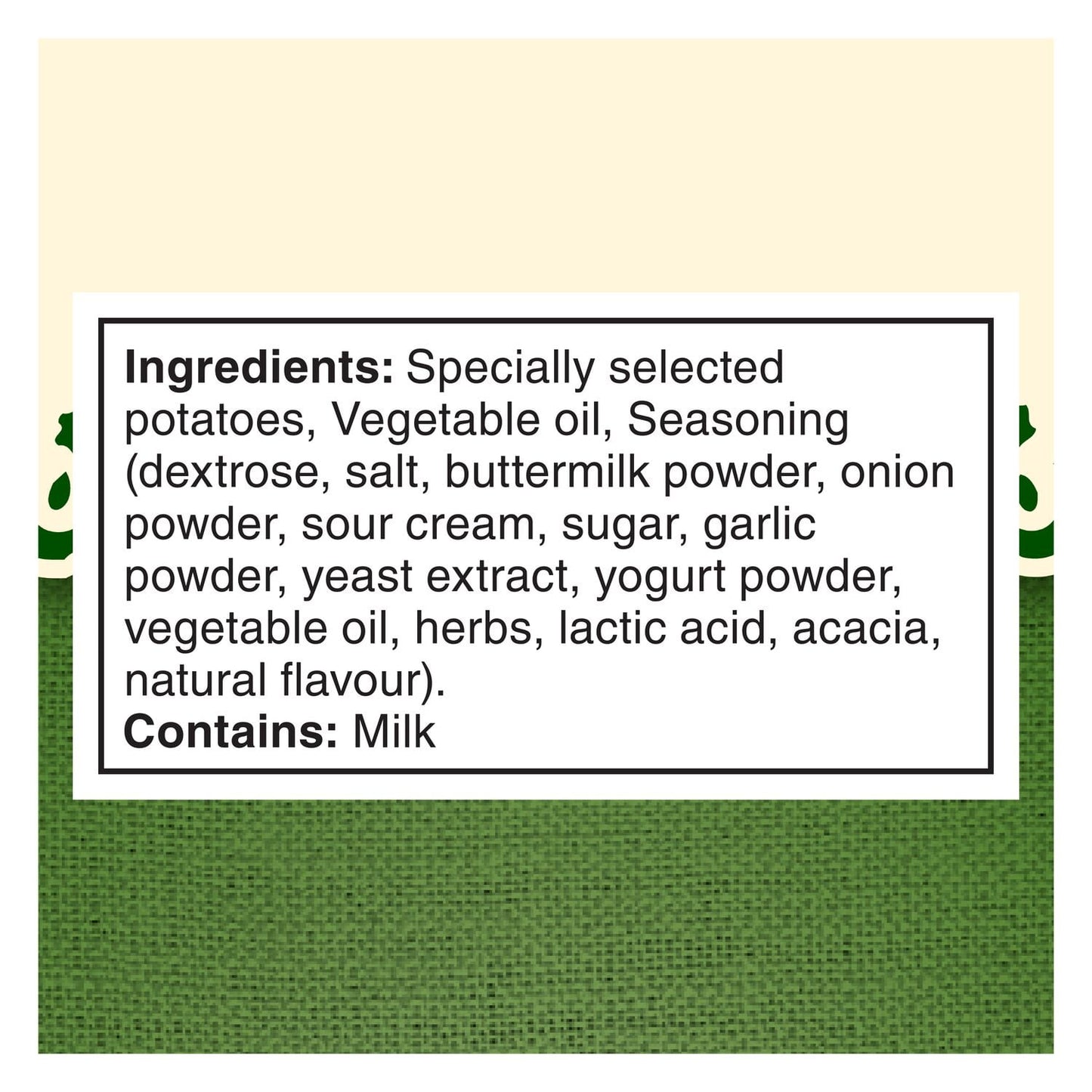 Miss Vickie's Sour Cream, Herb & Onion Kettle Cooked Potato Chips, 200 g.
