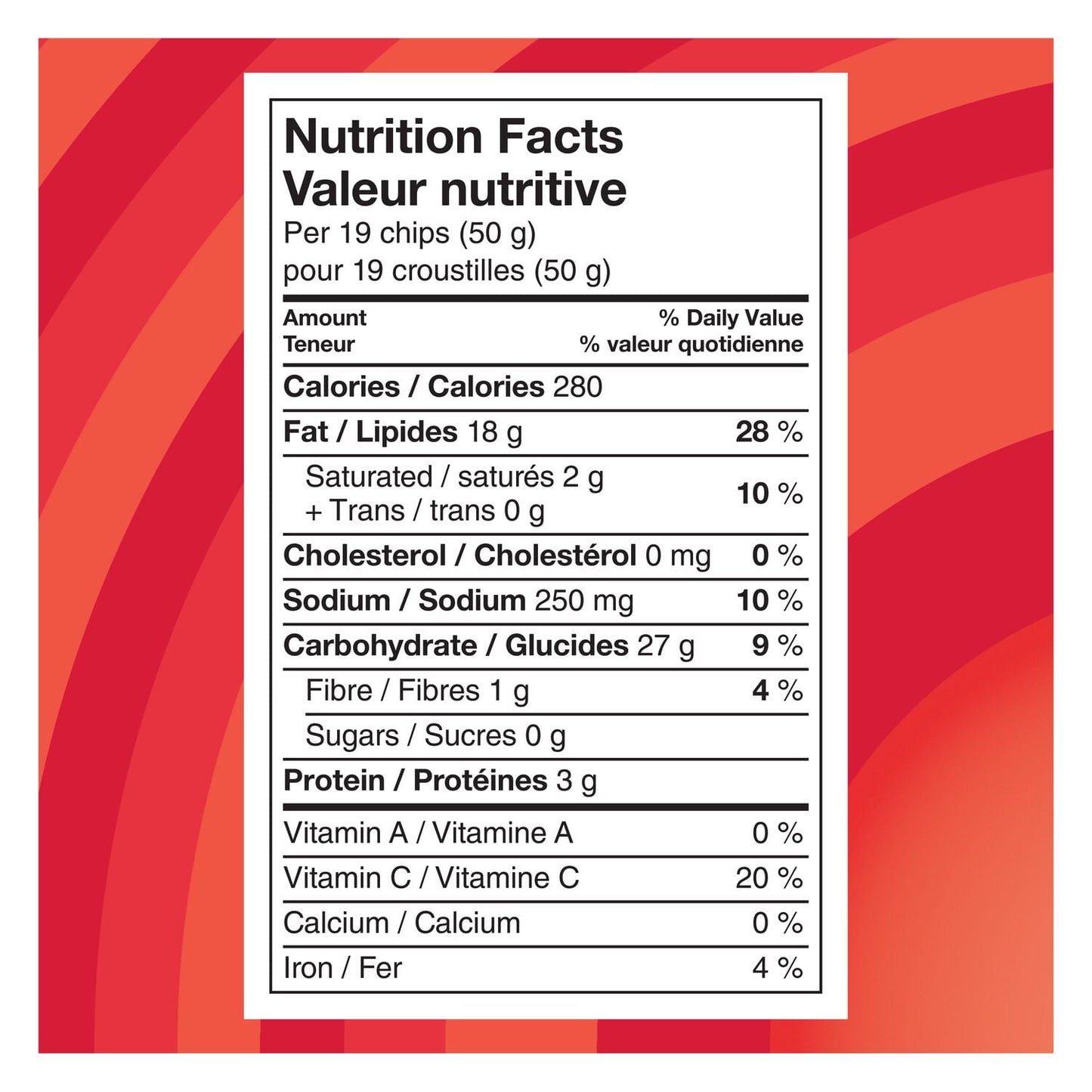 Lay's Wavy Original Potato Chips, 235 g.