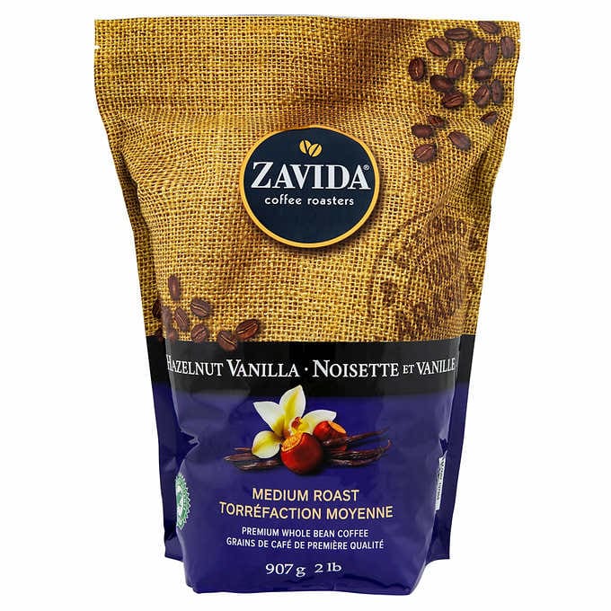 Zavida 榛子香草全豆咖啡 907 g