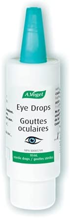 A.Vogel - Eye Drops | 100% natural eye drops for dry eyes | Combination of Hyaluronic Acid and Eye Brightener (Euphrasia) | Relieves burning, dry, irritated and tired eyes | Contact lens compatible | Paraben and phosphate free | 10 ml