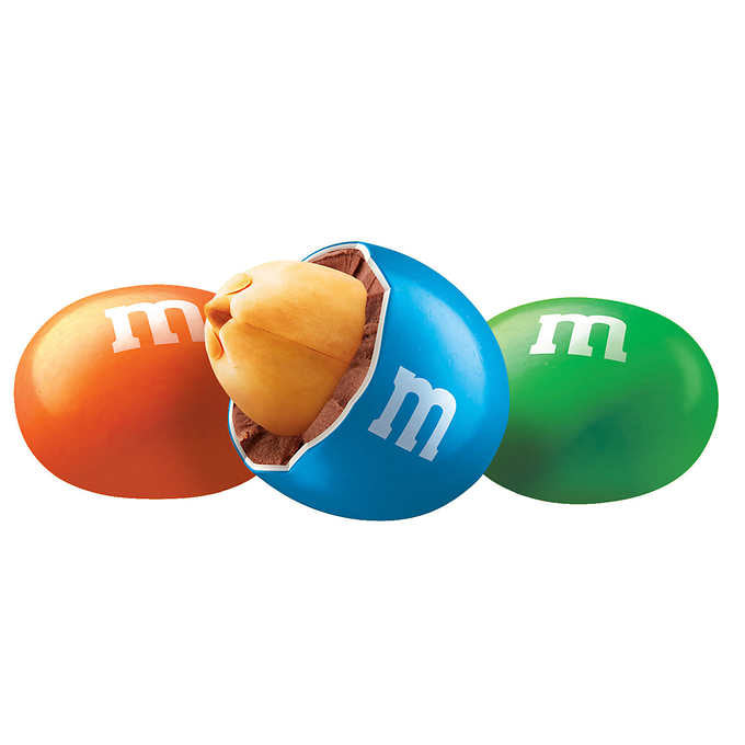 M&M’s Peanut Chocolate Candy - M&M's 花生巧克力糖,1.3 公斤
