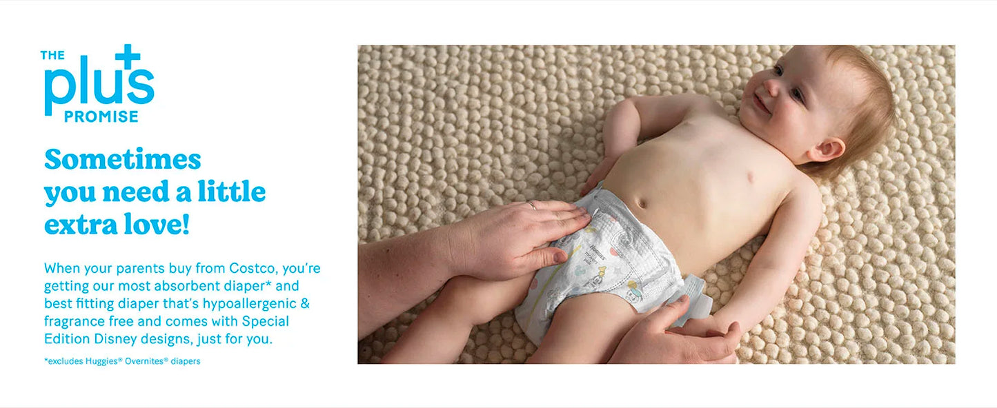 Huggies Little Movers Plus,5 號,144 件裝