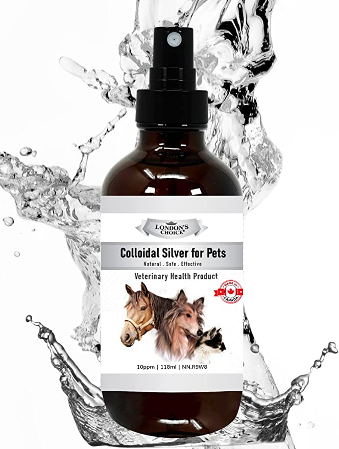 London's Choice Colloidal Silver - 多用途天然噴霧,用於局部治療、皮膚護理和急救包