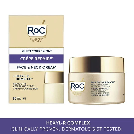 004 RoC - Multi Correxion®️ - 皺紋修復乳霜與頸霜 + Hexyl-R Complex (50ml)，面頸霜