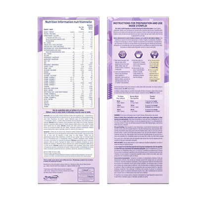 NeuroPro™ Gentlease，嬰兒配方奶粉，0-12 個月，粉劑補充裝，862 克（2x431 克）