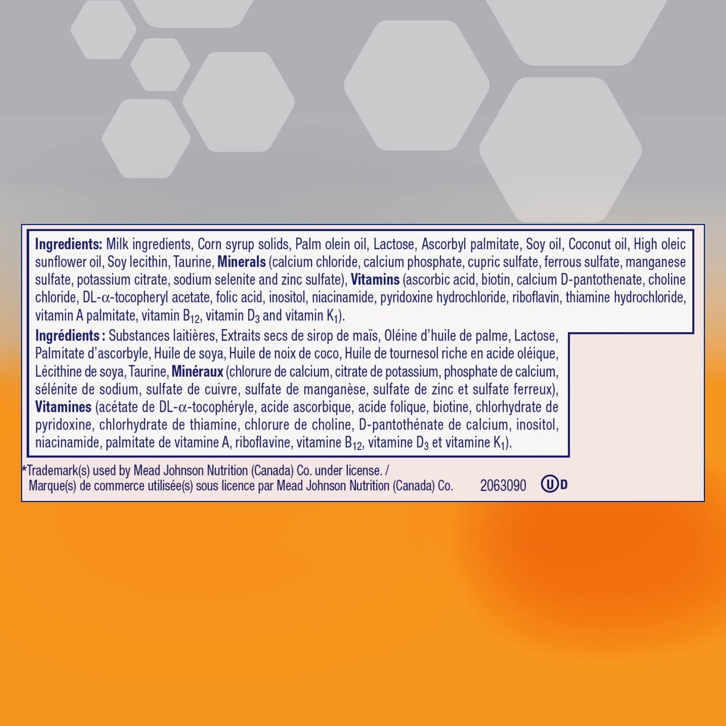 Enfamil® 2 嬰兒配方奶粉，900克