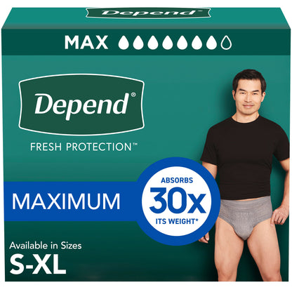 Depend 男士超强吸收内裤