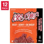 Big Chief Beef Jerky, 12 × 80 g