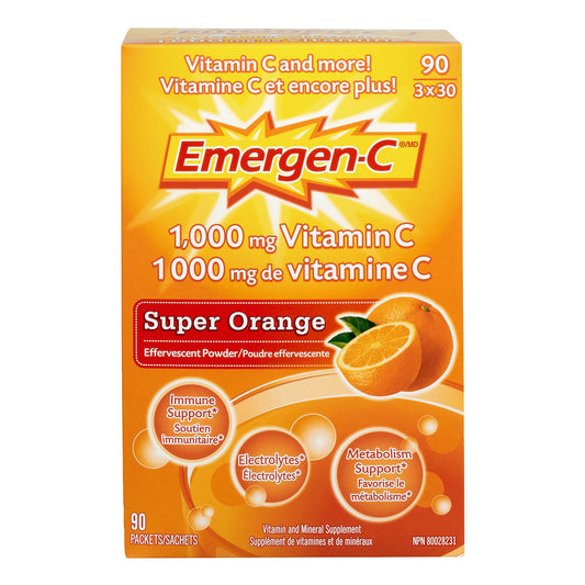Emergen-C 超級橙味，1000毫克維生素C
