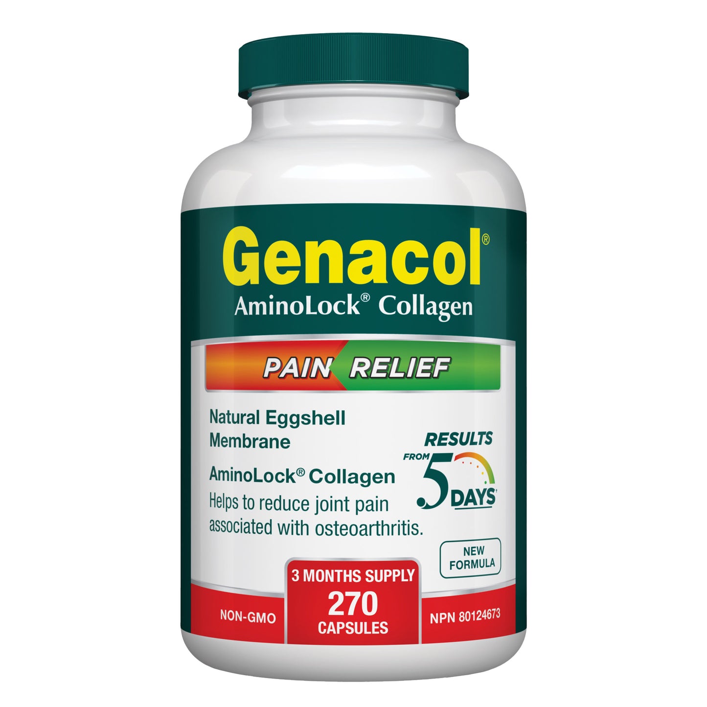 Genacol 止痛胶囊 - 270 粒