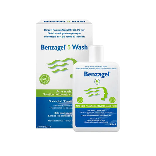 006 加拿大Benzagel 5%过氧化苯甲酰洁颜啫喱 85ml 祛痘治疗
