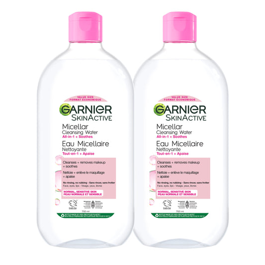 Garnier Micellar Water Sensitive Skin, 2 x 700 mL