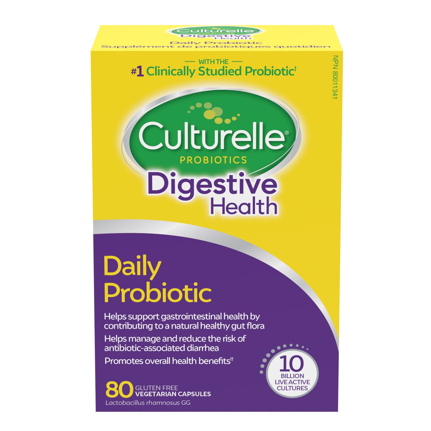Culturelle每日益生菌100億，80粒素食膠囊