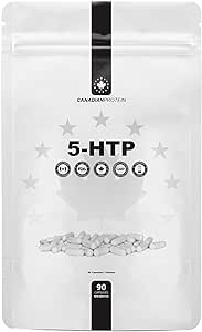 002 加拿大 Protein 5 HTP 100 毫克膠囊 | 90 粒膠囊 |促進放鬆、天然助眠、血清素增強劑無藥補充劑