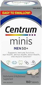 002  Centrum Men 50 Plus 多種維生素/礦物質補充劑，適合 50 歲以上男性，160 粒迷你片