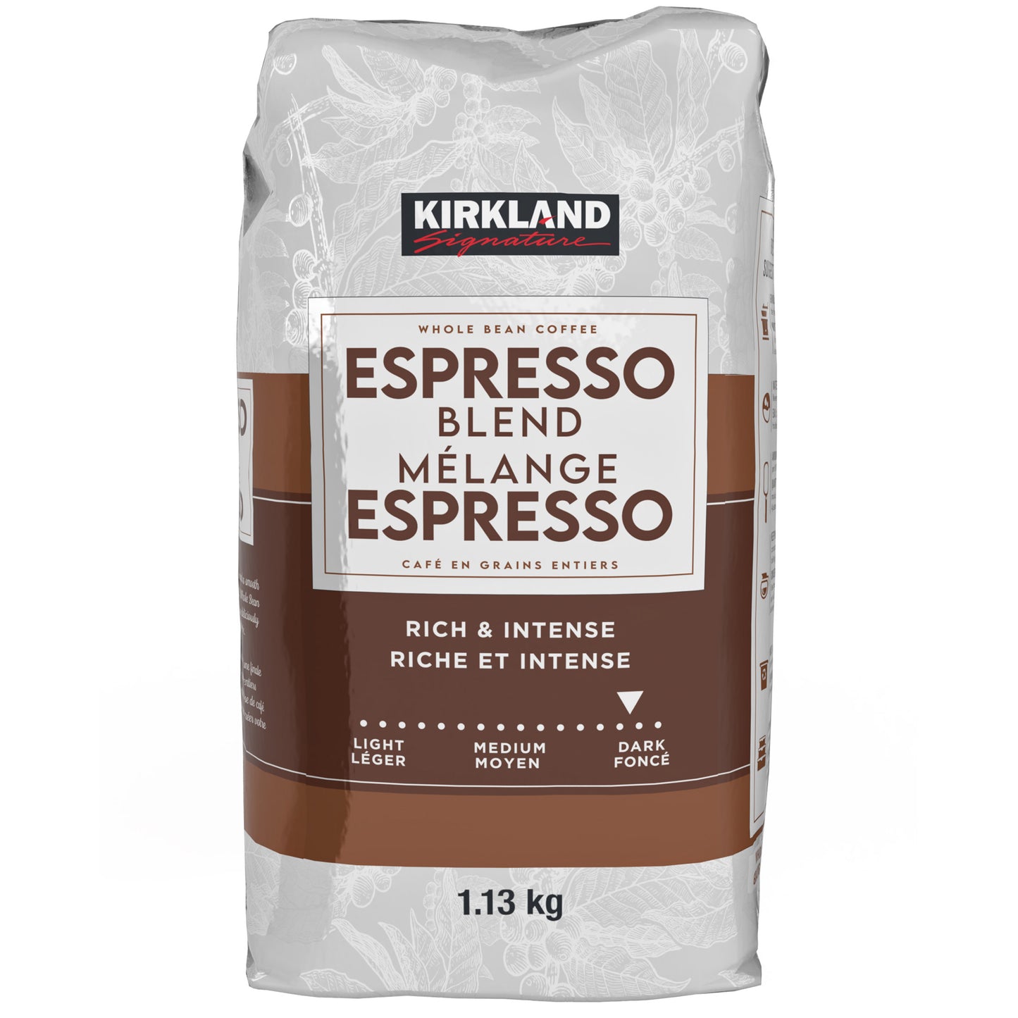Kirkland Signature 全豆濃縮咖啡混合裝，1.13 公斤