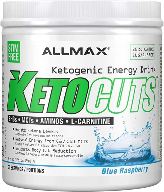 002  ALLMAX Nutrition - KETOCUTS - 生酮能量飲料 - 藍莓 - 240 克