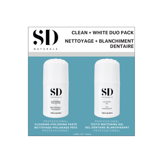 Spa  Dent Naturlas Clean + White Duo pack,  2 X 50 mL