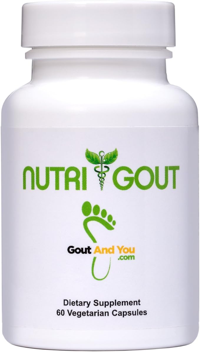 002 NutriGout - 6 Key Ingredient Uric Acid Support Formula - A Canadian Company