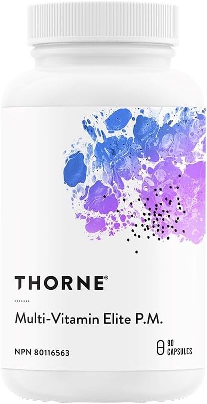 002  Thorne Research - 多種維生素菁英 - P.M.支持高性能營養計劃的配方 - 90 粒膠囊