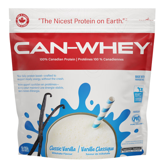 PVL CAN-WHEY 蛋白粉，香草味，2公斤