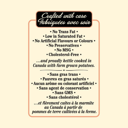 Miss Vickie's Lime & Black Pepper flavour Kettle Cooked Potato Chips, 200 g.