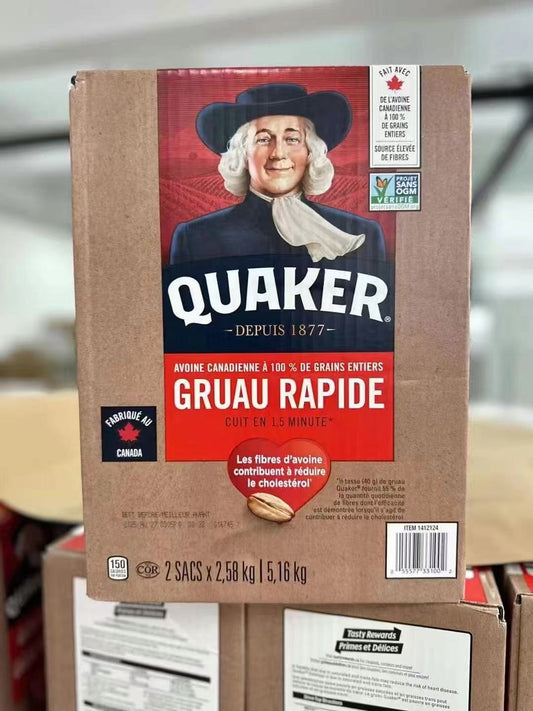 001  🇨🇦Quaker桂格燕麥片快煮無糖原味