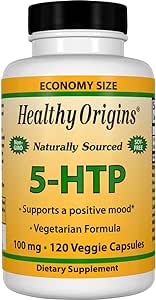 002 Healthy Origins 5-HTP 天然，100 毫克，120 片