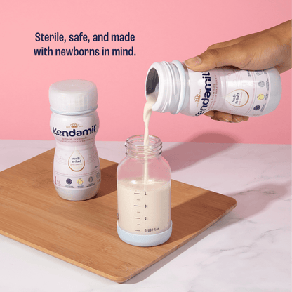 肯達米爾經典款，非基因改造即食液體嬰兒配方奶粉，含 HMO、GOS 和 FOS，0-12 個月，250 毫升瓶裝，6 瓶裝，肯達米爾 KNDML 嬰兒配方奶粉