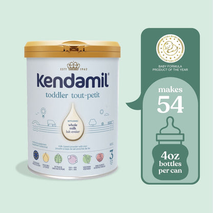 肯多米爾經典幼兒奶粉配方 28.2盎司（12-36個月）, 肯多米爾經典幼兒奶粉配方