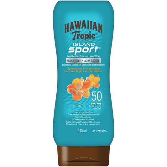 夏威夷熱帶風情  島嶼運動® 防汗防曬乳液，SPF 50