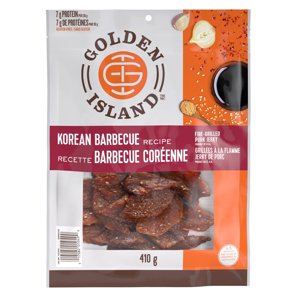 Golden Island 韩式烤肉猪肉干 410 克