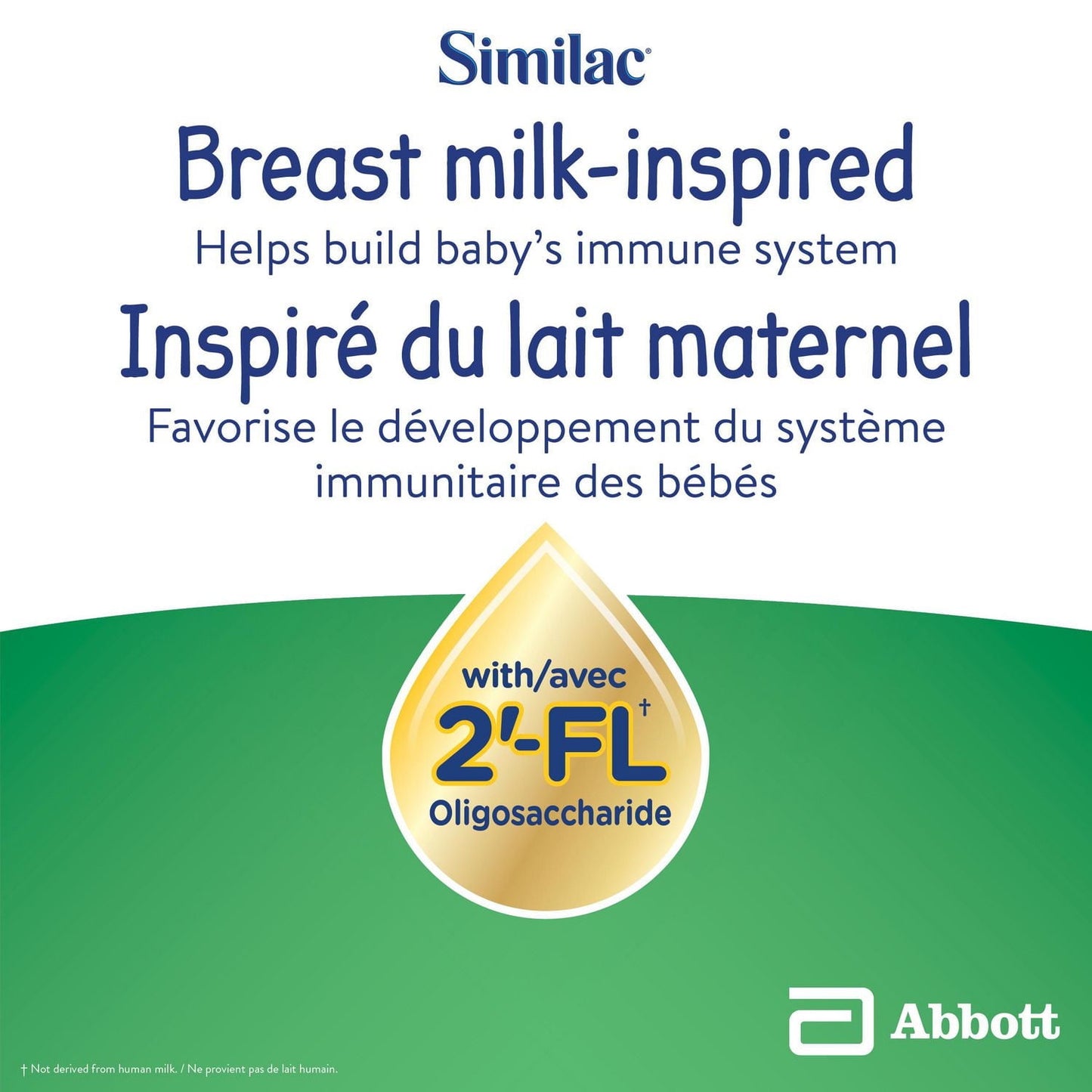 Similac Go & Grow 3 段幼儿饮料，含 2'-FL。免疫支持创新：2'-FL，粉剂，12-36 个月，牛奶味，850 克，1x850 克