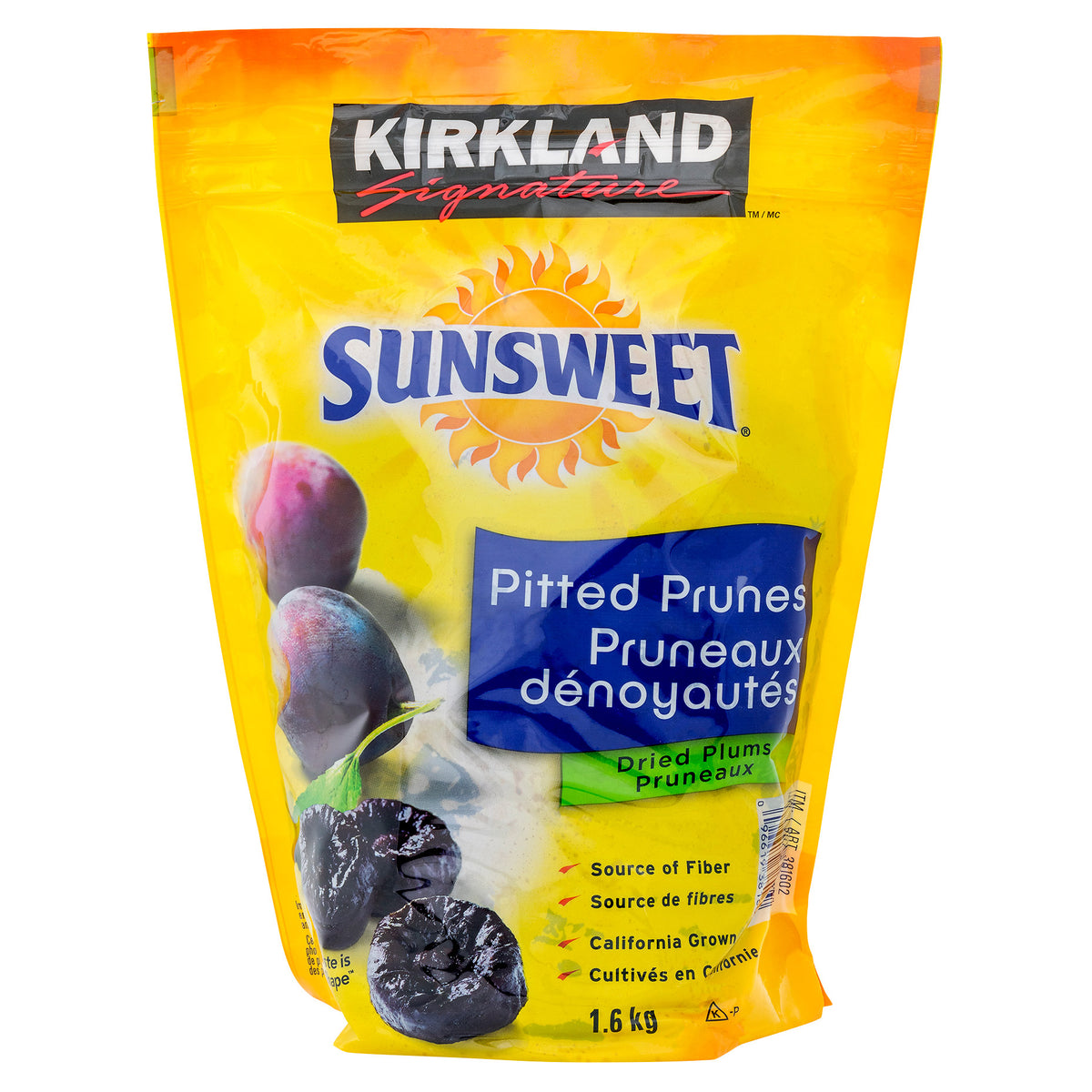 Kirkland Signature Sunsweet 加州產去核幹西梅幹，1.6 公斤