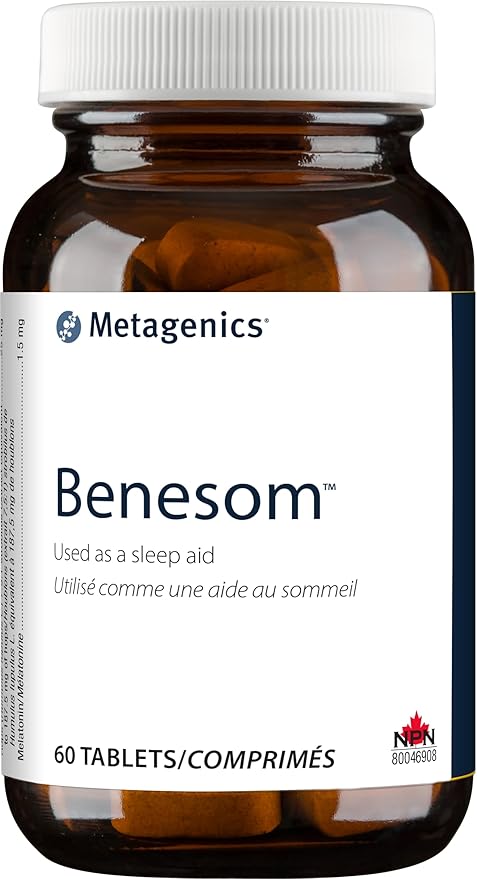 002  Metagenics Benesom - 睡眠支持補充品 - 60 片