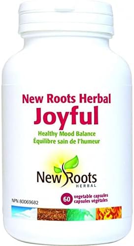002 New Roots Herbal - New Roots Herbal Joyful - 60粒素食胶囊 - 健康情绪平衡