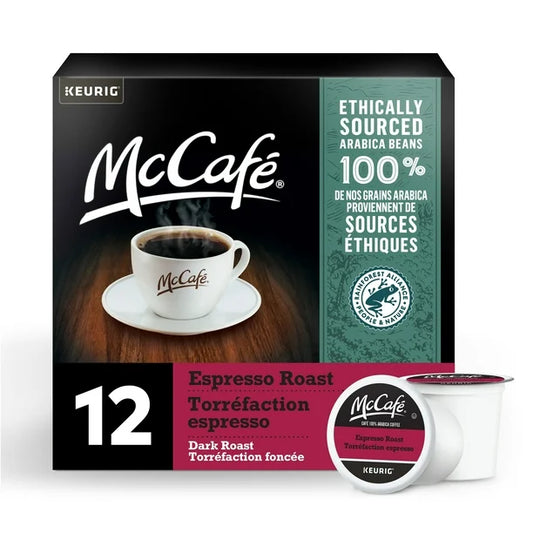 004-McCafe 高級濃縮咖啡深度烘焙，K-Cup 咖啡包，12 粒