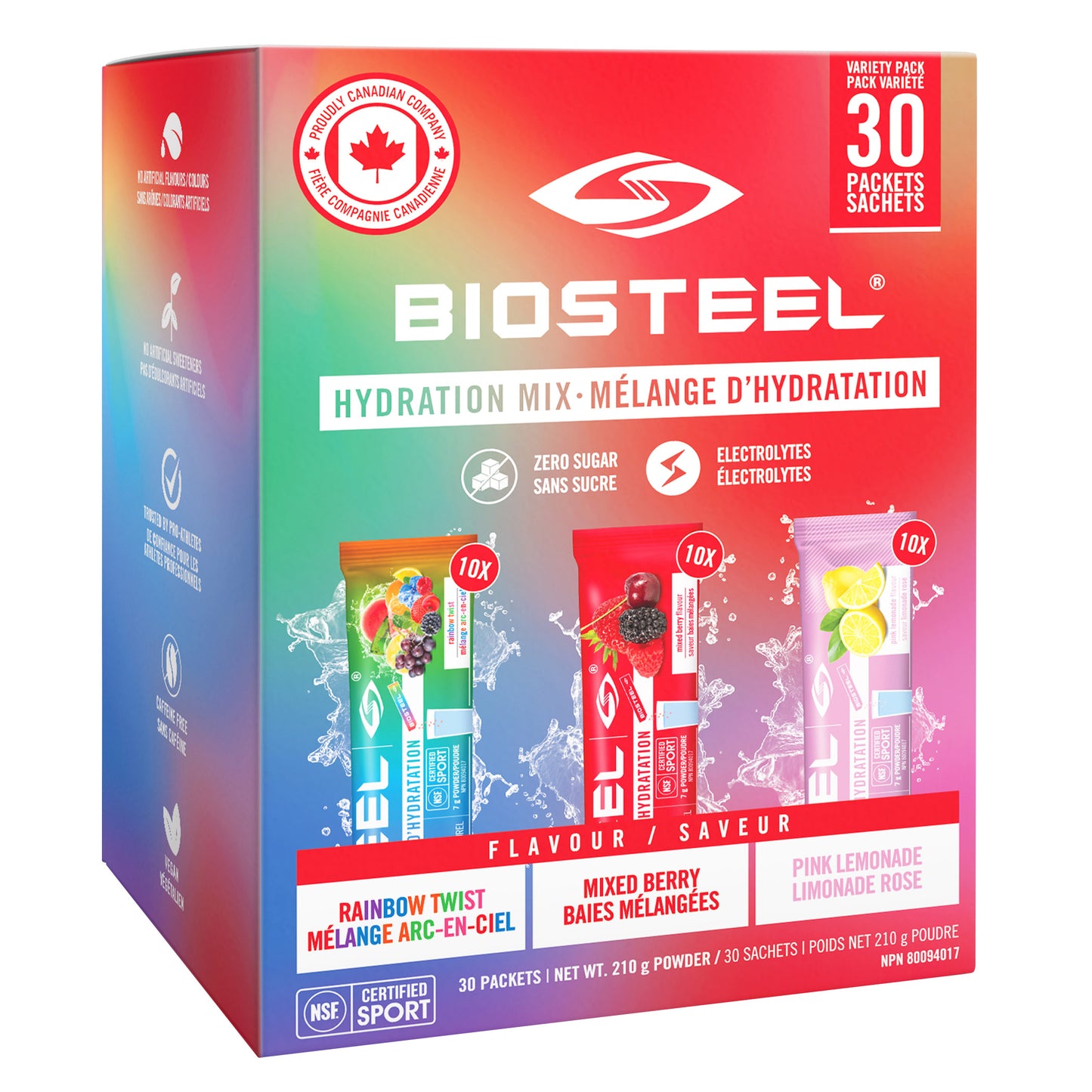 Biosteel 補水混合電解質，30 x 7 克