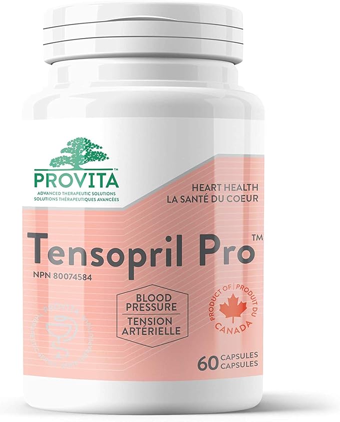 002  Provita Nutrition 的 Tensopril Pro（加拿大製造）60 粒膠囊