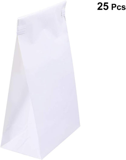 Healvian 25个装呕吐袋纸质一次性呕吐袋飞机晕机呕吐袋呕吐袋适用于晕机旅行和晕车