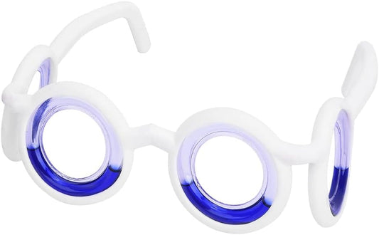 缓解恶心眼镜，3D 防晕动病眼镜，防晕机晕船眼镜，便携式超轻无镜片液体眼镜，适合儿童成人运动旅行