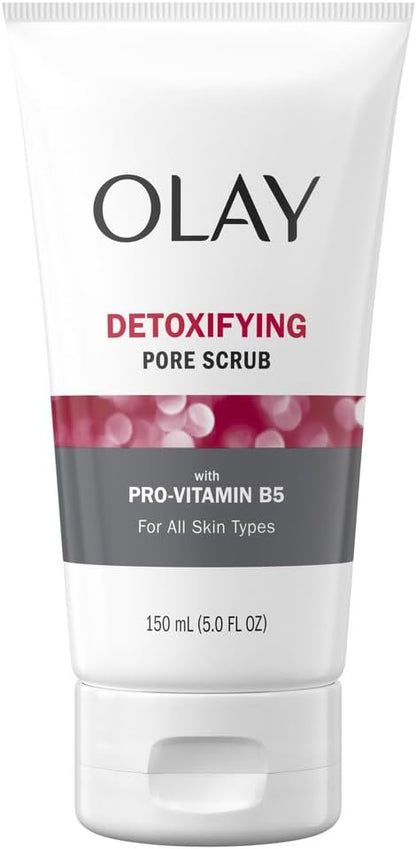 Olay Daily Facials 5-In-One Hydrating Cleansing Cloths with Grapeseed Extract, 66 Count & Regenerist Micro-Sculpting Scrub Facial Cleanser, Face Wash, 150 ml