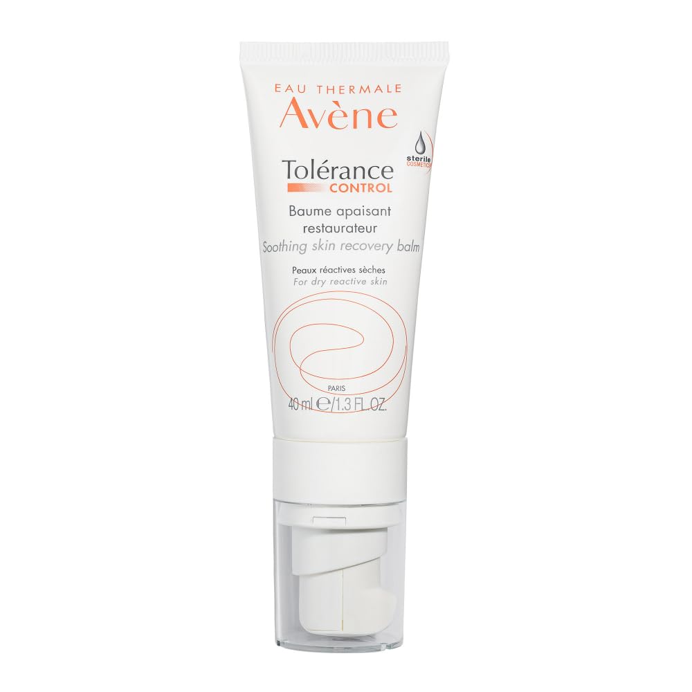 Eau Thermale Avene Tolerance Control Soothing Skin Recovery Cream, for hypersensitive, normal to combination skin, tube with sterile pump, replacing Skin RECOVERY, 40 ml
